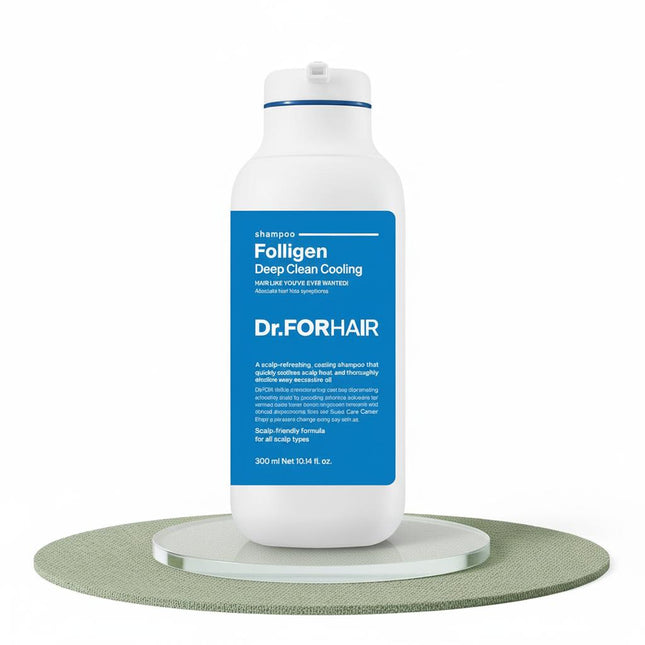 DRFORHAIR Foligen Deep Clean Cooling Shampoo 300ML + 70ML Special Set