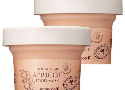 SKINFOOD  Apricot Food Mask 120g 1 count, 2 items