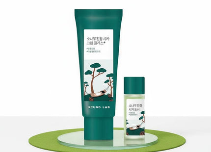 ROUND LAB Pine Calming Cica Cream Plus 60ml + Toner 20ml Gift