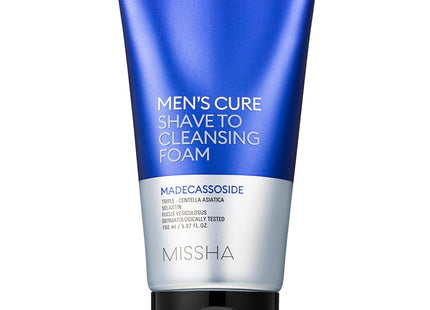 MISA  Men's Cure Shave to Cleansing Foam, 150ml, 1 Count