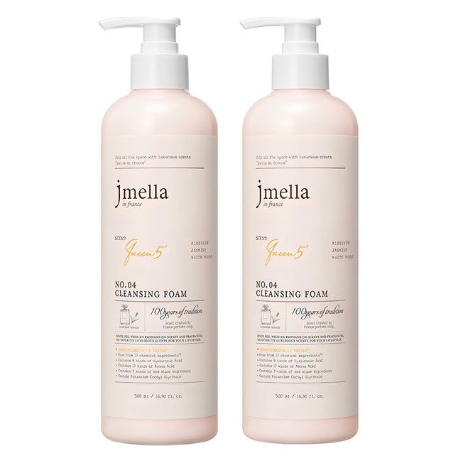 JAYMELLAH  en France Queen 5 Cleansing Foam, 500ml, 2 Pack