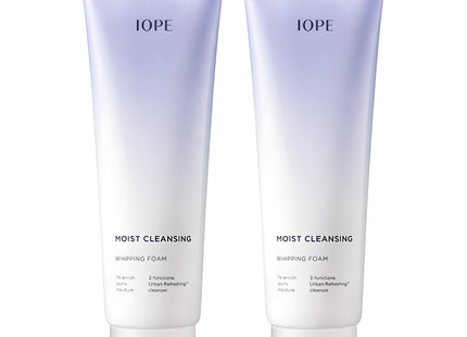 IOPE  MOIST CLEANSING WHIPPING FOAM 180ML 2PACK