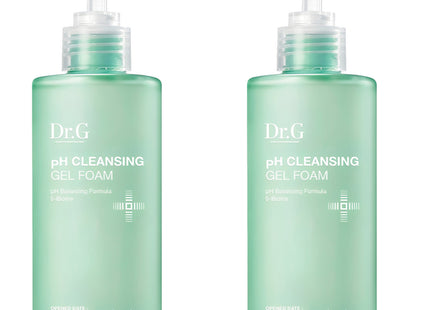 DR.G  pH Balanced Cleansing Gel Foam 200ml 2 Count