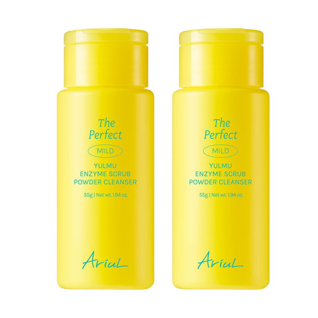 ARIAL  The Perfect Barley Enzyme Scrub Powder Cleanser, 55g, 2 Count