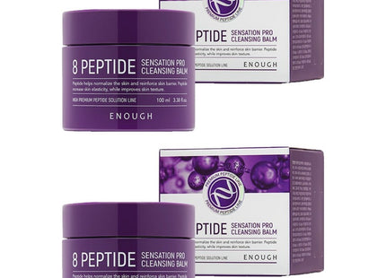 ENOUGH  8 Peptide Sensation Cleansing Balm 100ml 2 count