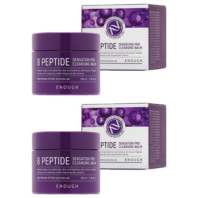 ENOUGH  8 Peptide Sensation Cleansing Balm 100ml 2 count