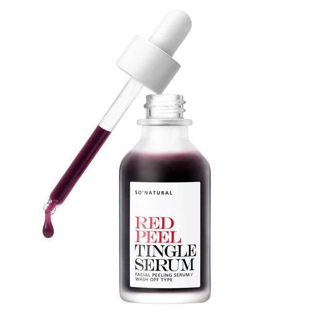 SO NATURAL  Red Peel Tingle Serum 35ml 1ea
