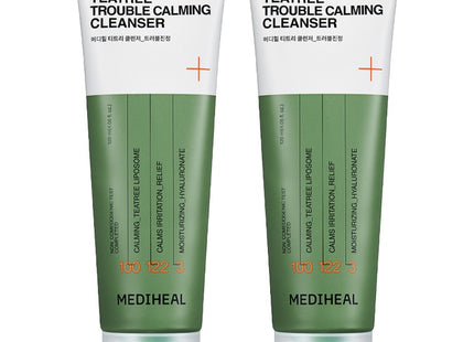 MEDIHEAL Mediheal Tea Tree Trouble Calming Cleansing Foam 120ml, 2 count