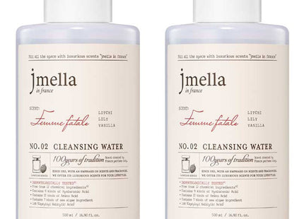 JAYMELA  In France Fatal Cleansing Water, 500ml, 2 Count