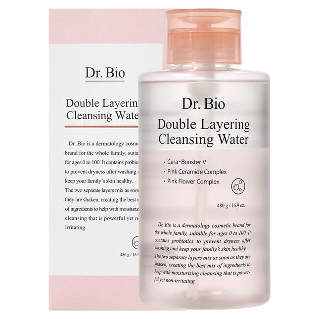DR.BIO  Double Layering Cleansing Water 480g 1 pack