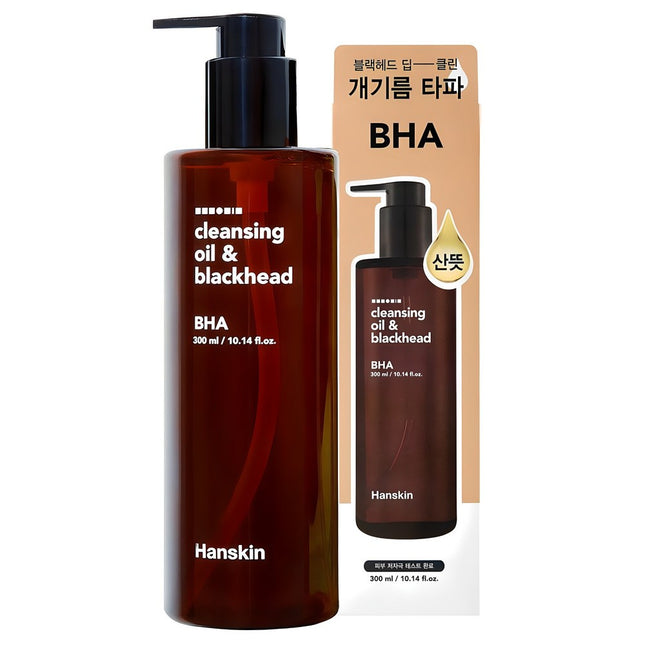 HANSKIN  Cleansing Oil & Blackhead BHA, 300ml, 1 count