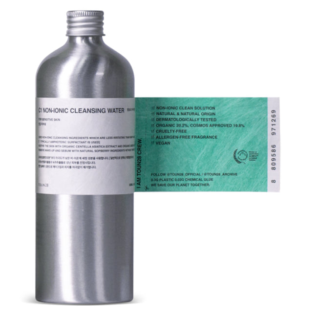TONE28  C01 Non-ionic Cleansing Water 500ml 1 count