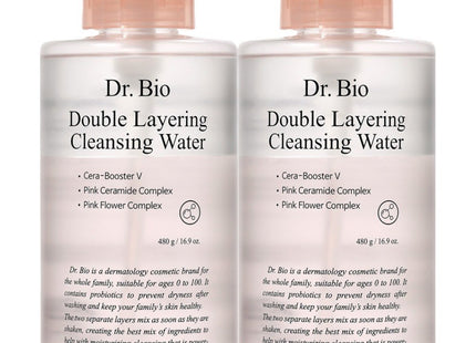 DR.BIO  Double Layering Cleansing Water 480g 2ea