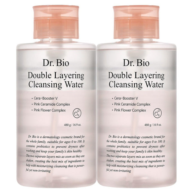 DR.BIO  Double Layering Cleansing Water 480g 2ea