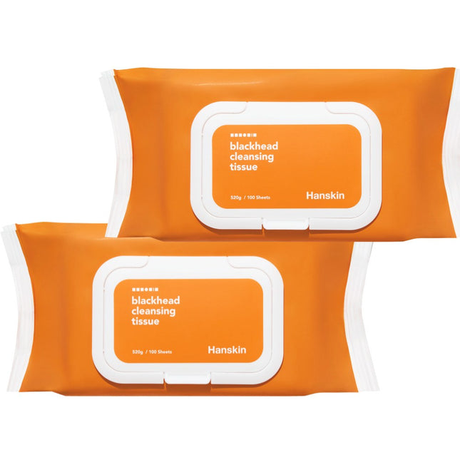 HANSKIN Hanskin Blackhead Cleansing Tissue 100 Count 2 Pack