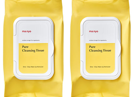MANYO FACTORY  Pure Cleansing Tissue, 80 Counts, 2 Pack