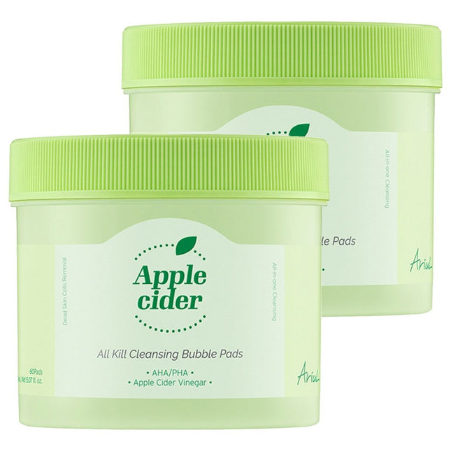 ARIEL  Apple Cider Vinegar All Kill Cleansing Bubble Pad, 60 Count, 2 Pack