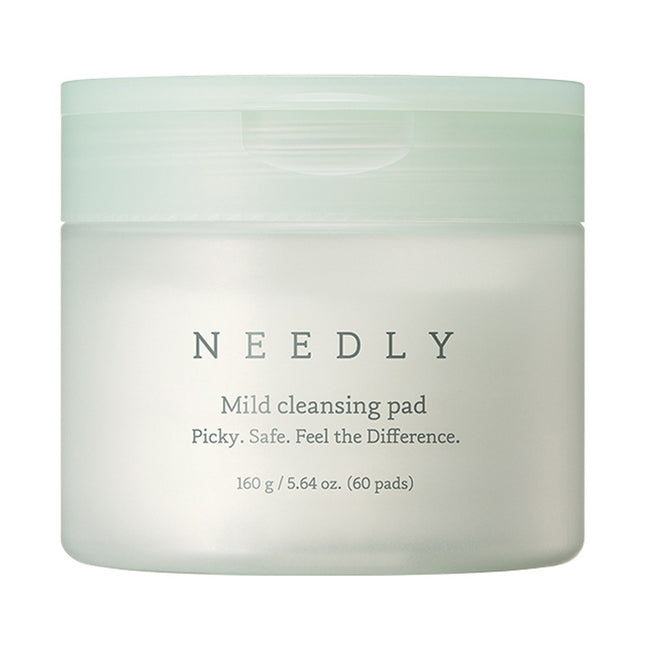 NEEDLY  Mild Cleansing Pad 160g, 60 Count, 1 Pack