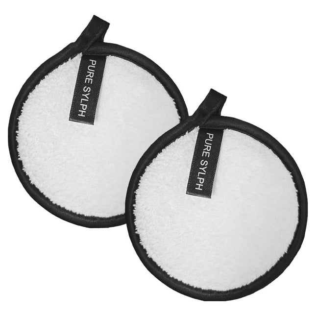 WORLDCLEAN Pure Silk Microfiber Cleansing Pads, Set of 2