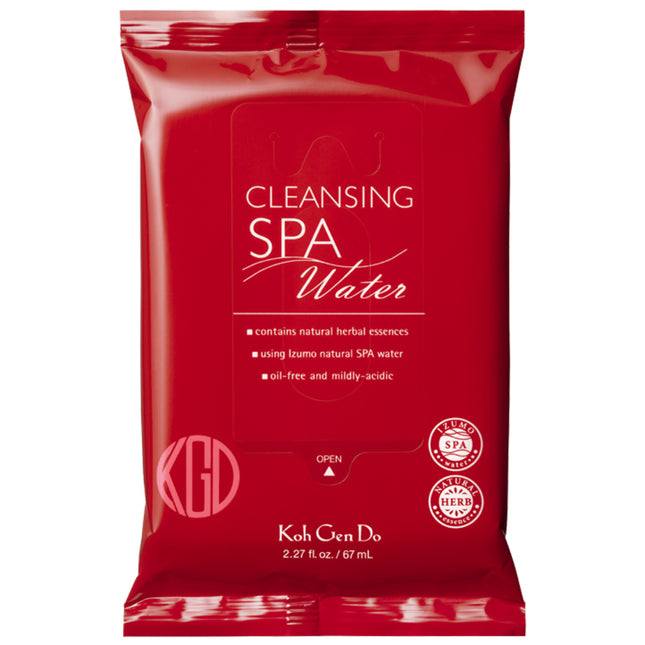 KOH GEN DO  Water Cloth Cleansing Tissues 67ml, 10 Count, 1 Pack
