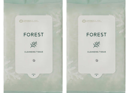 GREENFINGER  Forest Cleansing Wipes 30 Sheets, Pack of 2