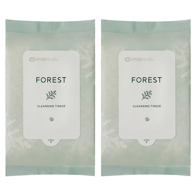 GREENFINGER  Forest Cleansing Wipes 30 Sheets, Pack of 2