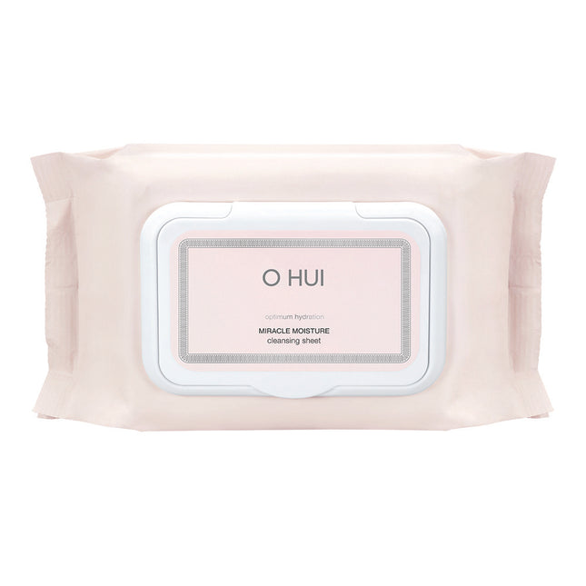 OHUI  Miracle Moisture Cleansing Sheet, 60 Count, 1 Pack