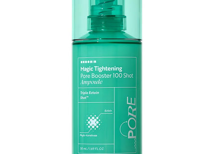 HANSKIN  Magic Tightening Pore Booster 100 Shot Ampoule, 50ml, 1 Count
