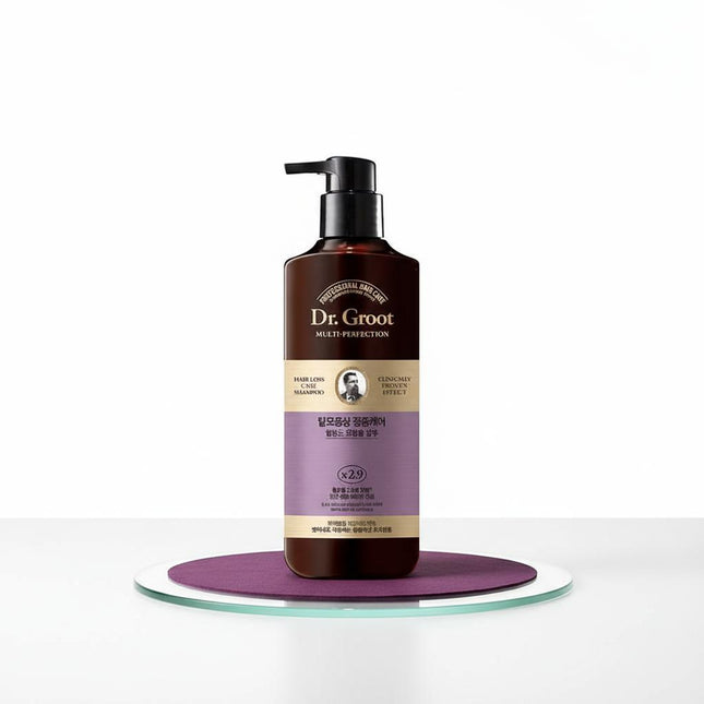 DR GROOT Concentrated Care Multi Perfection Shampoo for Limp Hair 400ml + 100ml Treatment Gift