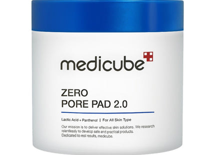 MEDI CUBE NEW Medius Zero Pore Pad 2.0 with 2 Hygiene Tweezers and Inner Covers, 70 Pads, 1 Count