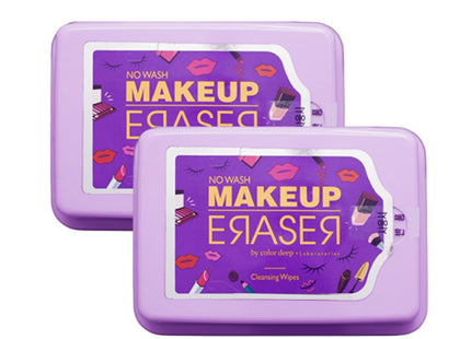 COLORDEEP  Makeup Eraser Eraser Purple Edition, 30 Count, 12 Pack