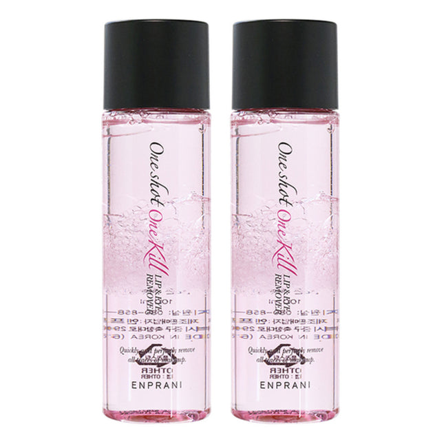 ENPRANI  One Shot One Kill Lip & Eye Remover 100ml 2 Count