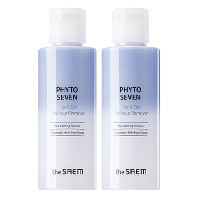 THE SAEM  Phyto Seven Lip & Eye Makeup Remover 150ml 2 Pack