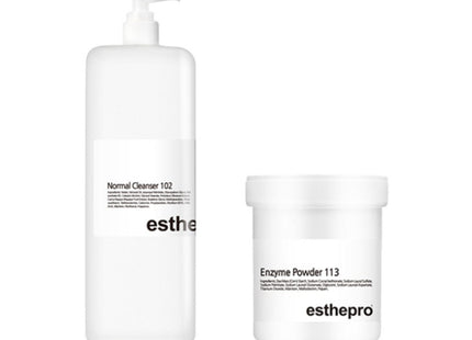 ESTEPRO  102 Normal Cleanser 1000ml + 113 Enzyme Powder 225ml, 1 Count