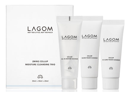 LAGOM  Mini Hydrating Cleansing Trio Set, 1 Set
