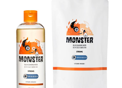 ETUDE Monster Oil Cleansing Water, 300ml + Refill 300ml Set