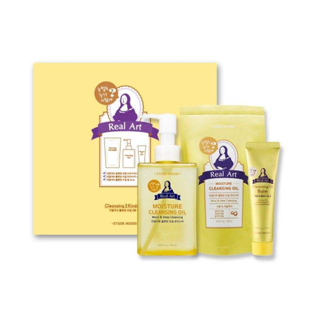 ETUDE HOUSE Etude House Real Art Cleansing 3 Set, 1 Set