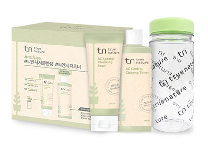 TIEN  Caesar Cleansing Special Pack AC Cleansing Foam 100ml + AC Toner 230ml + Eco Bottle