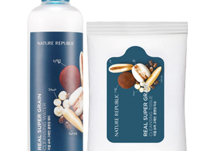 NATURE REPUBLIC Nature Republic Real Super Grain Cleansing Water Set, 1 Set
