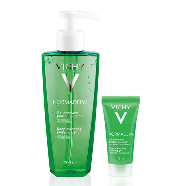 VICHY  Normaderm Purifying Cleansing Gel Kit, 1 Set
