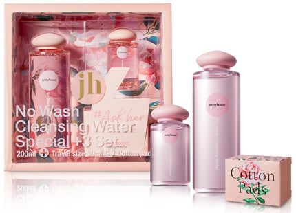 JENNYHOUSE COSMETICS  No-Wash Cleansing Water Set, 1 Set