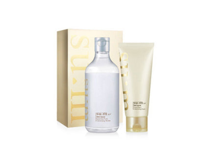 SU:M37  Skin Saver Pure Cleansing Water 400ml + Cleansing Foam 120ml, 1 Set