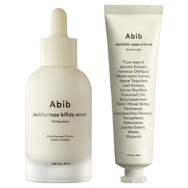 ABIB  Jericho Rose Bifida Ferment Serum Firming Drop Serum 50ml + Cream 30ml Set, 1 Set