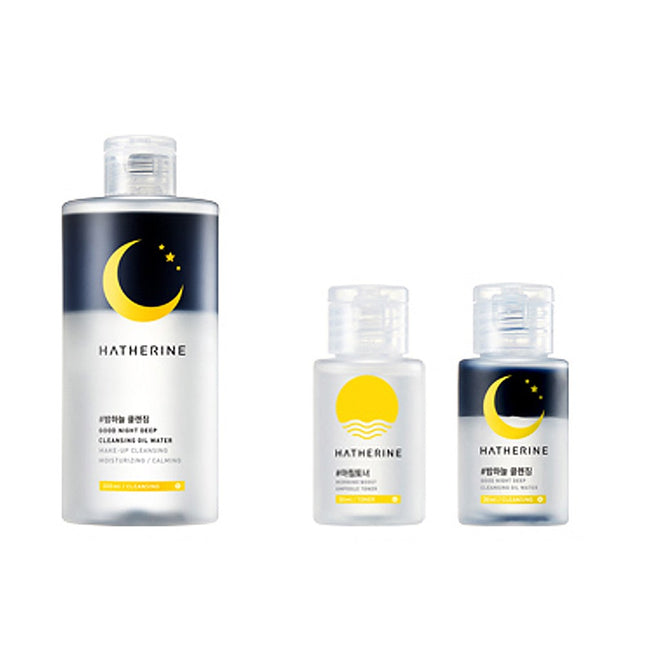 HESPEREEN  Good Night Starry Night Deep Cleansing Oil Water Set, 1 Set
