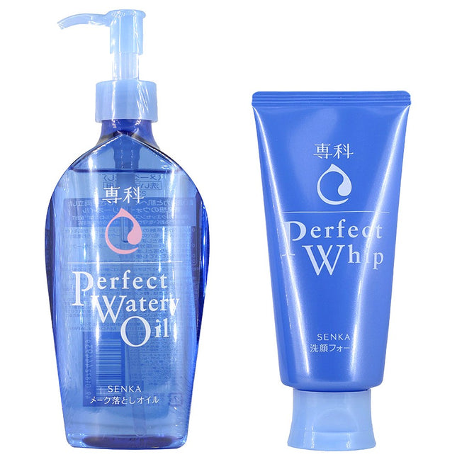 SENKA  Perfect Whip 120g + Perfect Watery Oil 230ml Cleansing Set, 1 Set