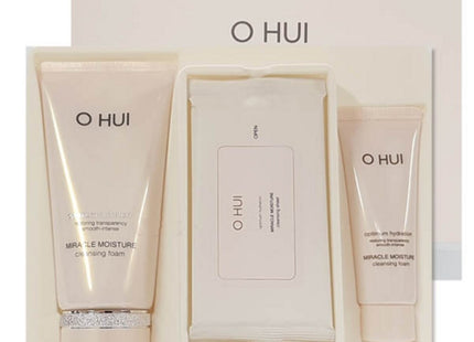 OHUI  Miracle Moisture Cleansing Foam Set 3 Types, 1 Set