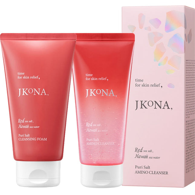 JAYJUN Jayjun Fury Salt Amino Cleanser 180ml + Fury Salt Cleansing Foam 250ml Set