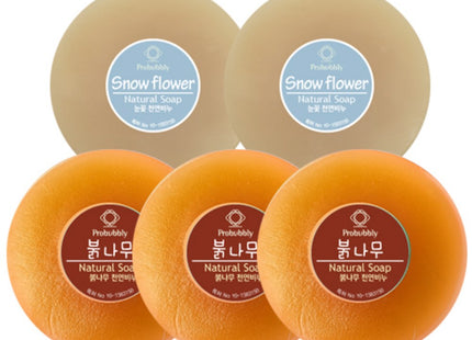 NONE COMPANY Probably Snow Flake 2p + Red Berry 3p Neutral Soap Set, 1 Set