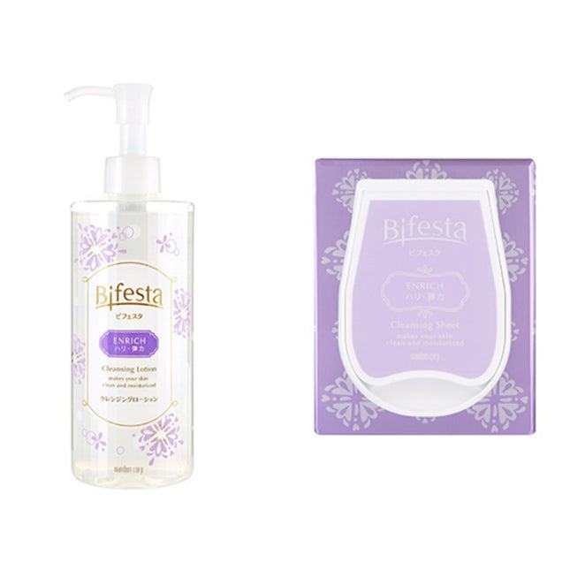 BIFESTA  Cleansing Water Coenzyme Q10 + Cleansing Sheet Coenzyme Q10, 1 Set
