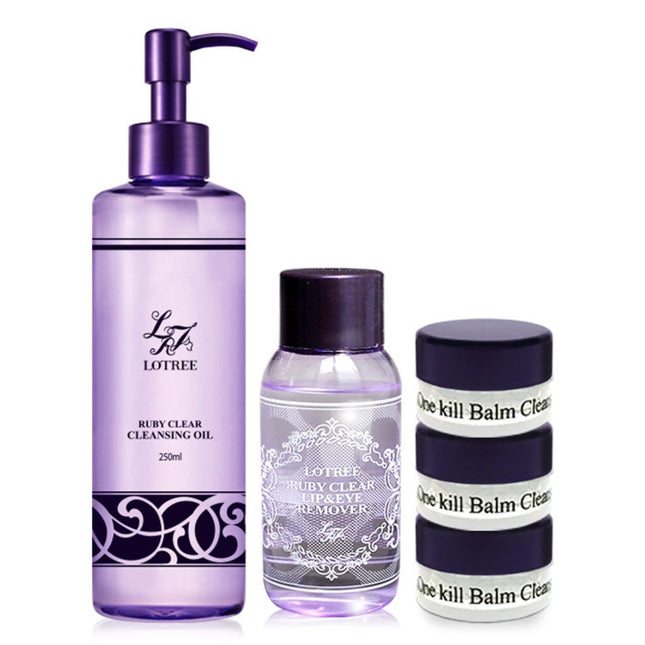 LOTREE Lotree Ruby Clear Cleansing Perfect Set, 1 Set